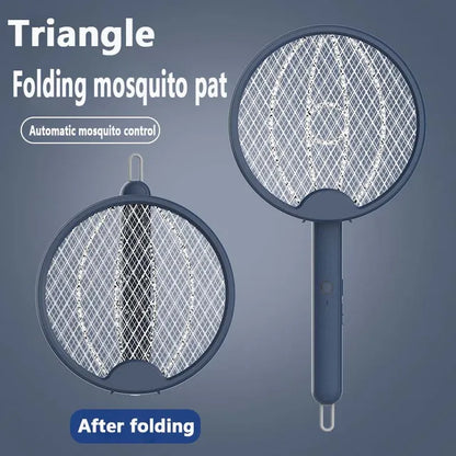 Foldable Electric Mosquito Killer Zapper Raqueta Mata Electrico USB Rechargeable Zanzare Mata Fly Tue Mouche De anti Mosquitos
