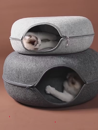 PurrPlay™ Cat Tunnel Villa